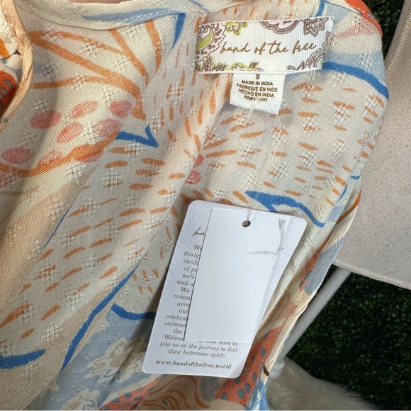 Band of the free cut out Floral Print Midi Dress nwt - Picture 10 of 10